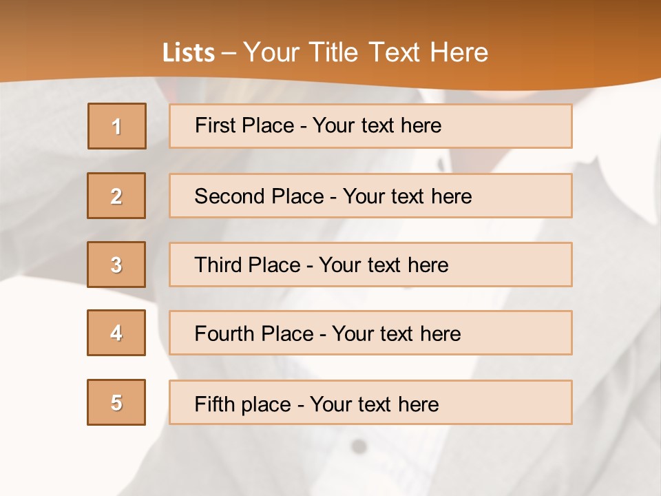 Pen Job Paper PowerPoint Template