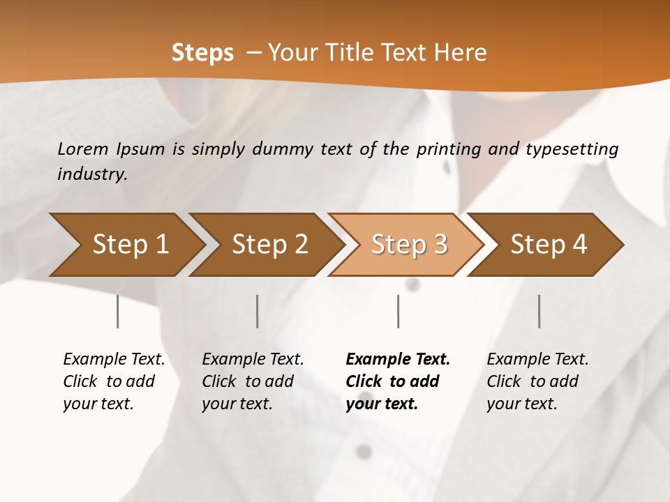 Pen Job Paper PowerPoint Template