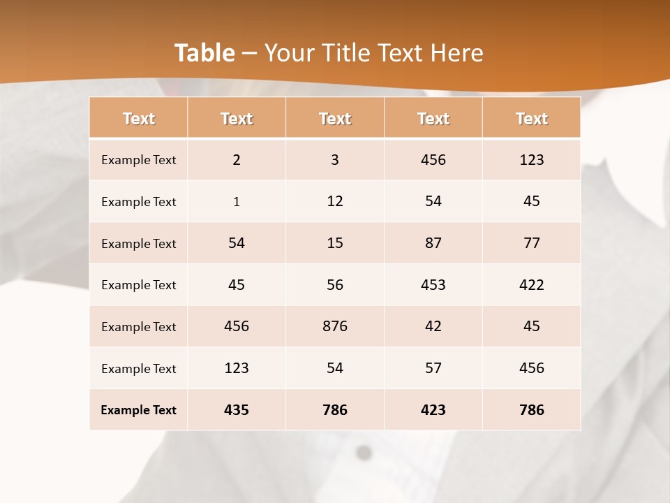 Pen Job Paper PowerPoint Template