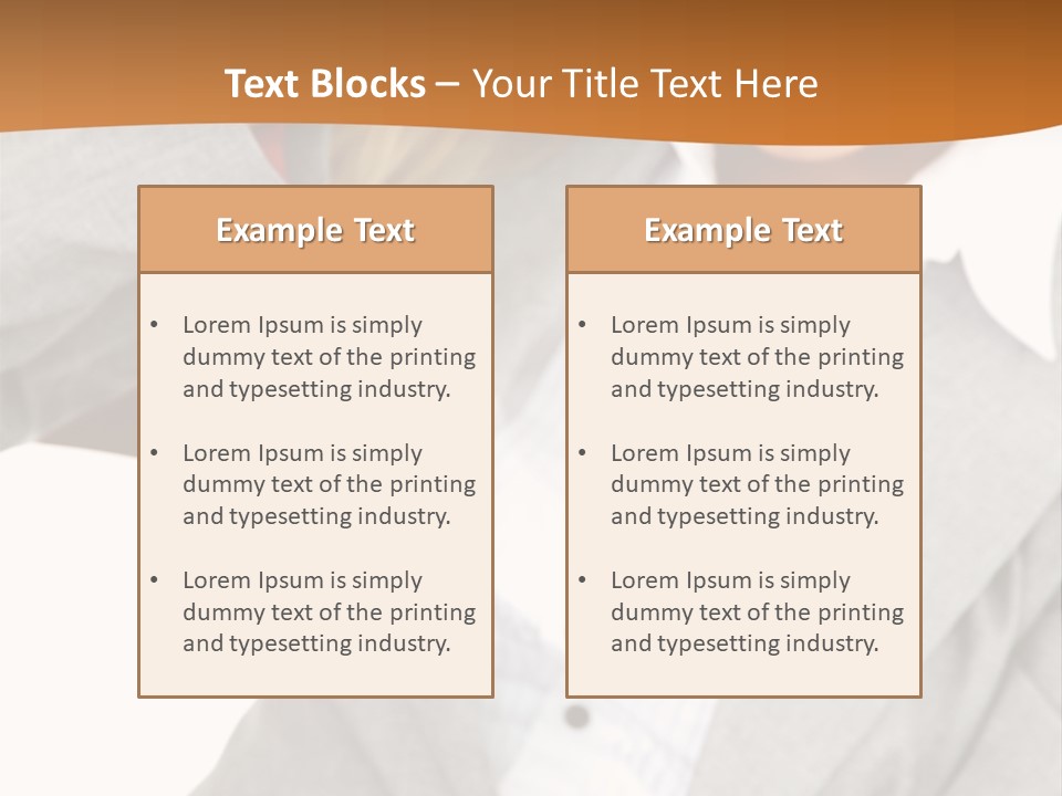 Pen Job Paper PowerPoint Template