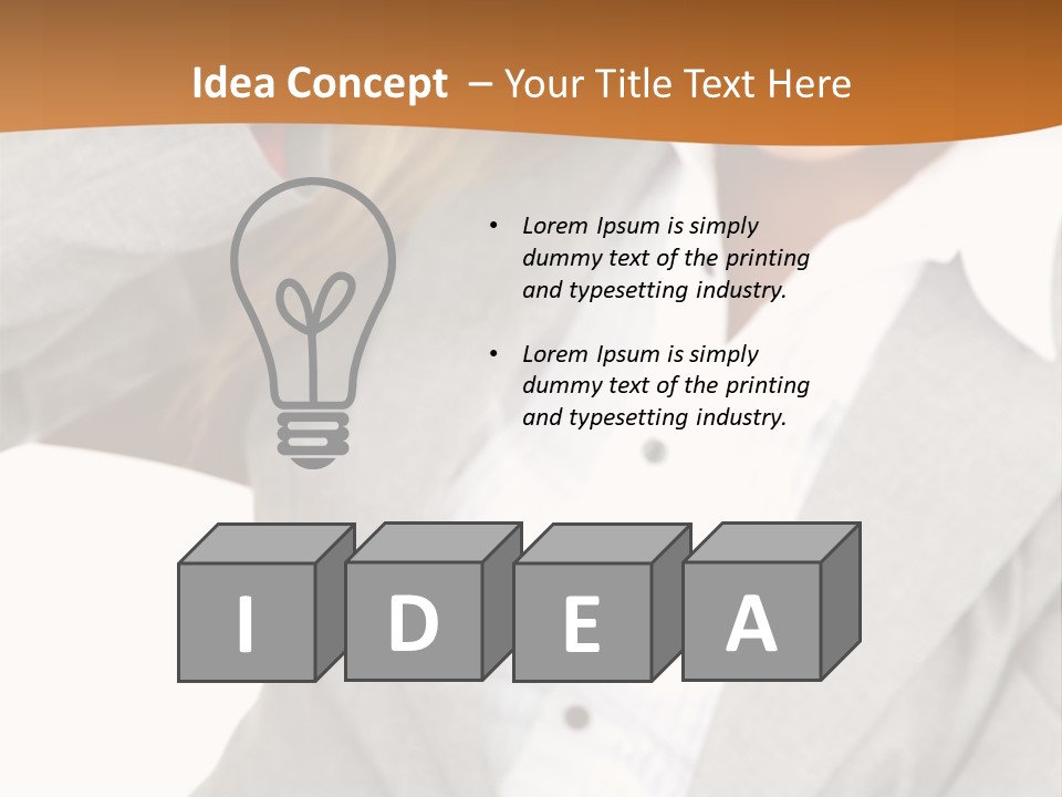 Pen Job Paper PowerPoint Template