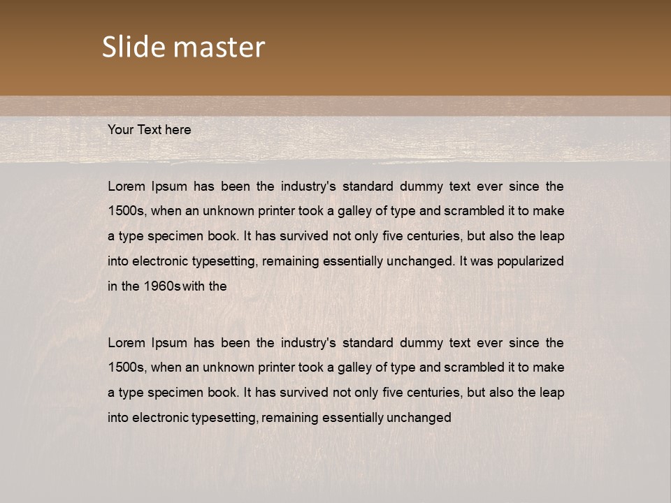 Background Wood PowerPoint Template