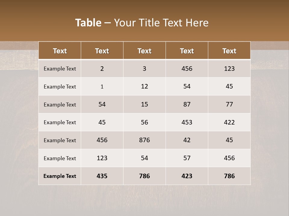 Background Wood PowerPoint Template