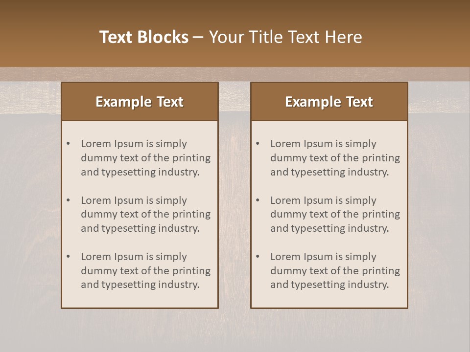 Background Wood PowerPoint Template