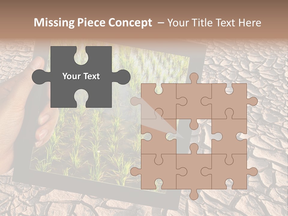 Surface Land Hot PowerPoint Template