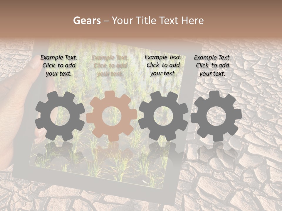 Surface Land Hot PowerPoint Template