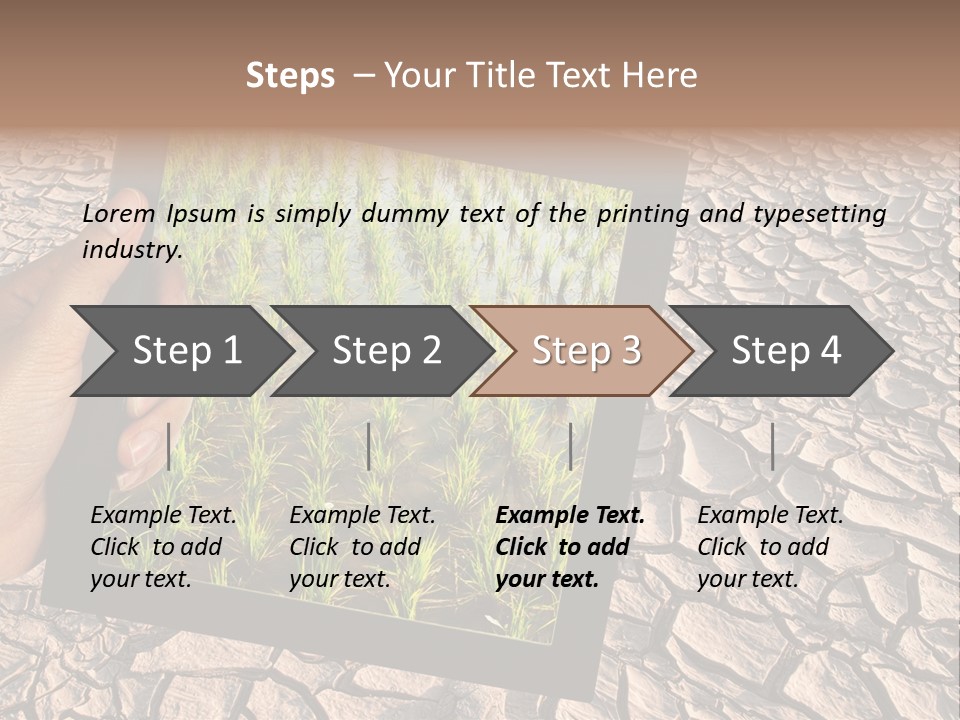 Surface Land Hot PowerPoint Template