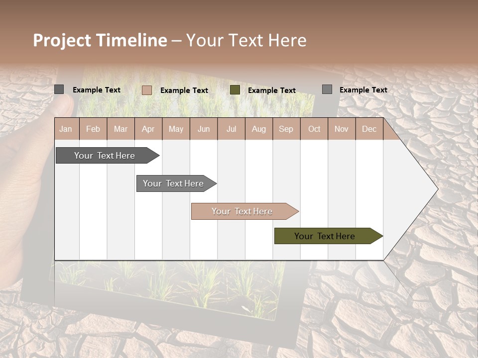 Surface Land Hot PowerPoint Template