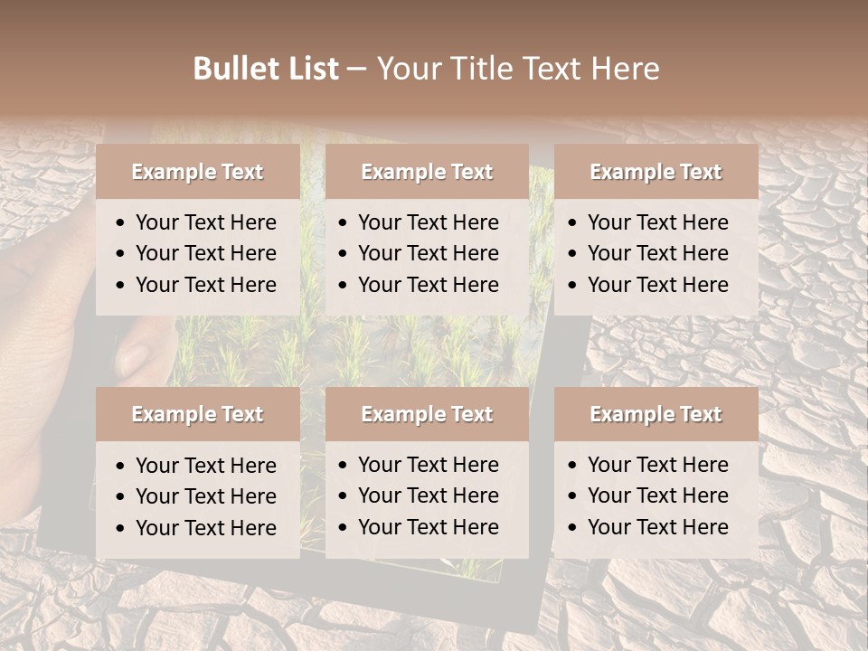 Surface Land Hot PowerPoint Template