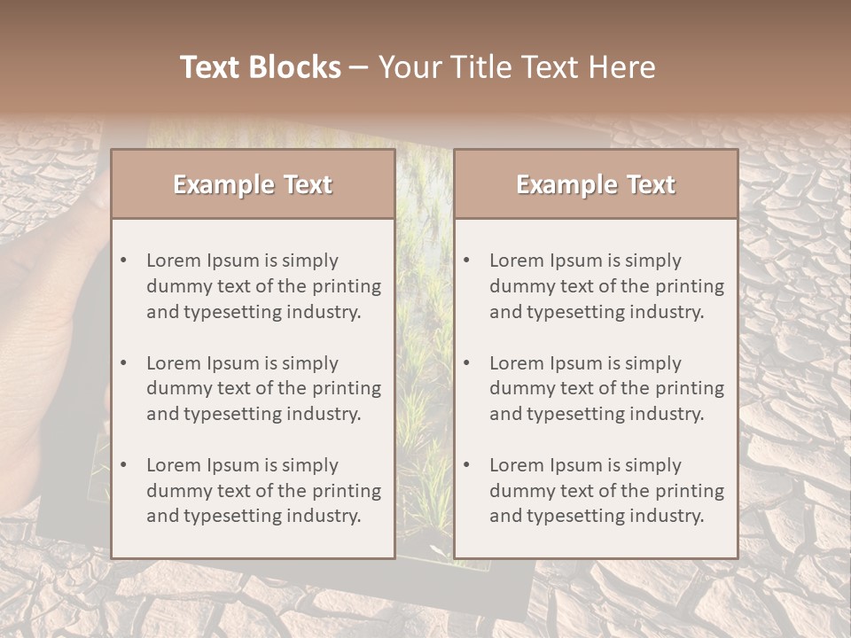Surface Land Hot PowerPoint Template