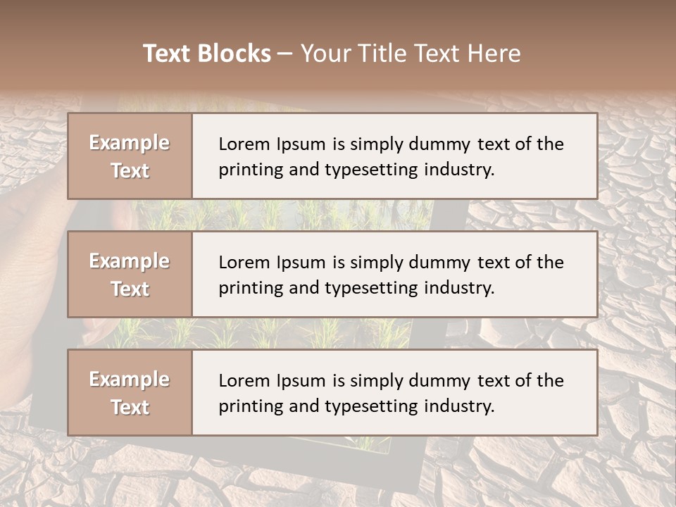 Surface Land Hot PowerPoint Template