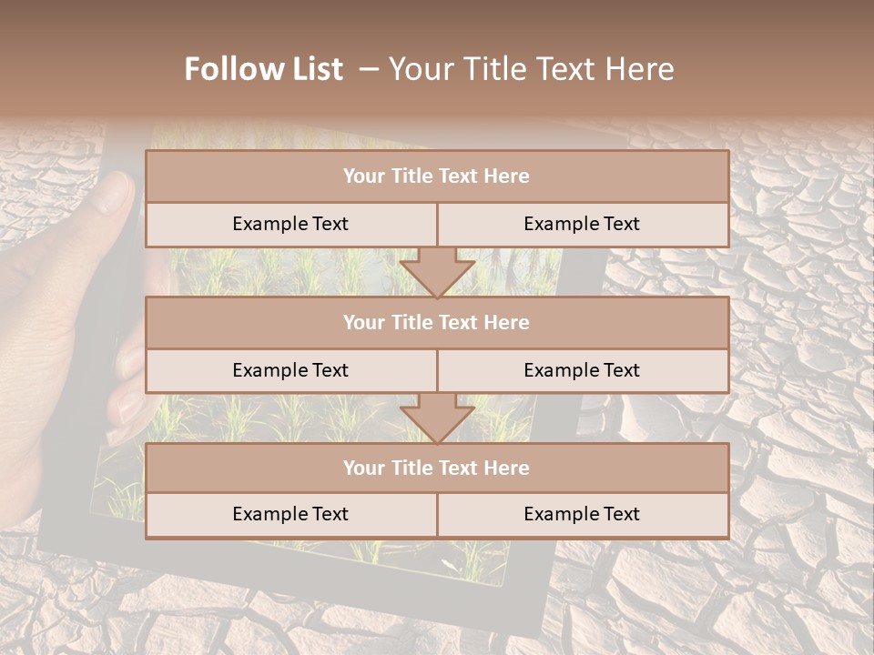 Surface Land Hot PowerPoint Template