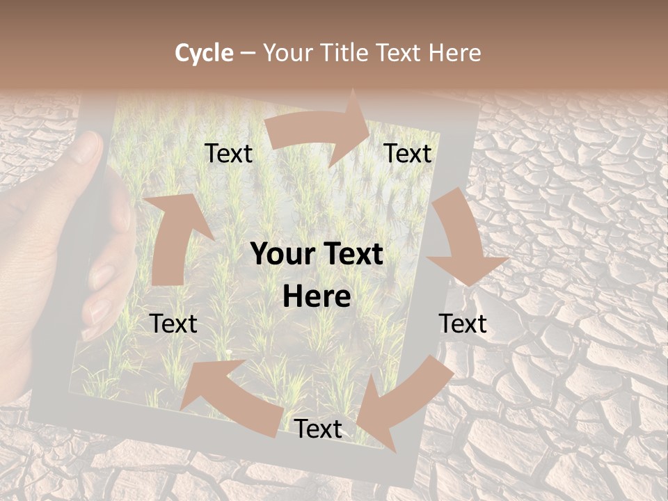 Surface Land Hot PowerPoint Template