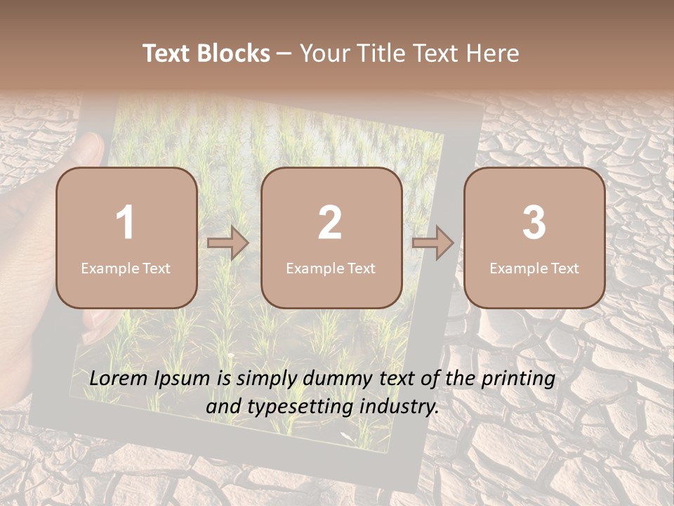 Surface Land Hot PowerPoint Template