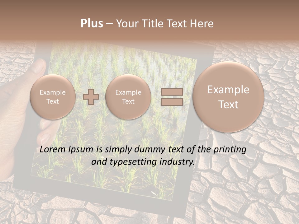 Surface Land Hot PowerPoint Template