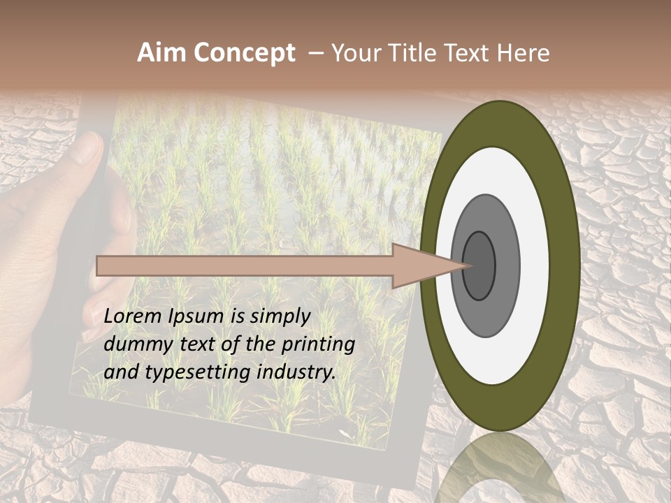 Surface Land Hot PowerPoint Template