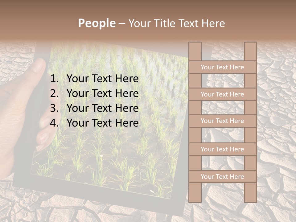 Surface Land Hot PowerPoint Template