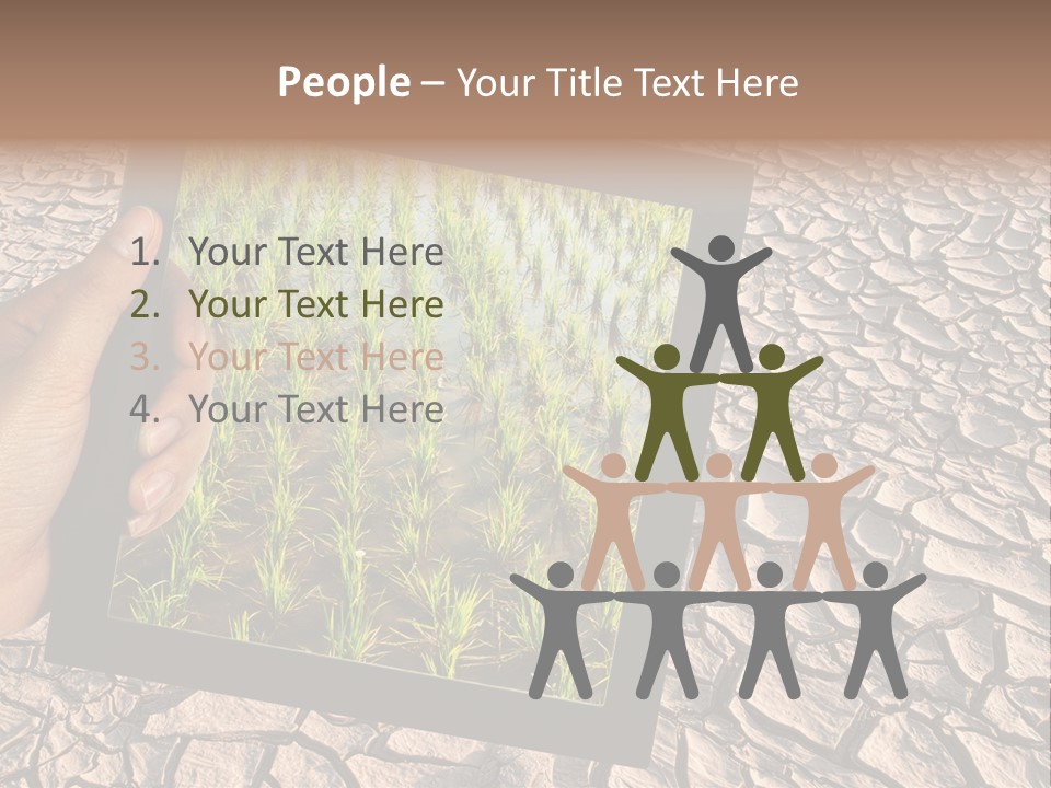 Surface Land Hot PowerPoint Template