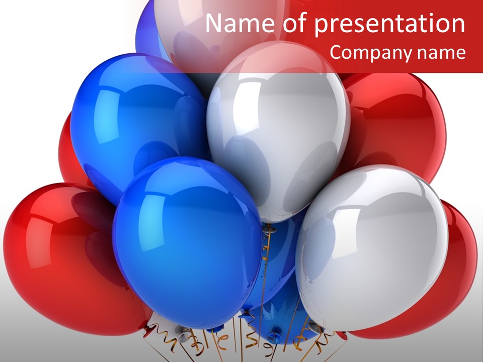 American Occasion Bunch PowerPoint Template