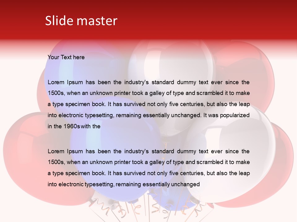 American Occasion Bunch PowerPoint Template