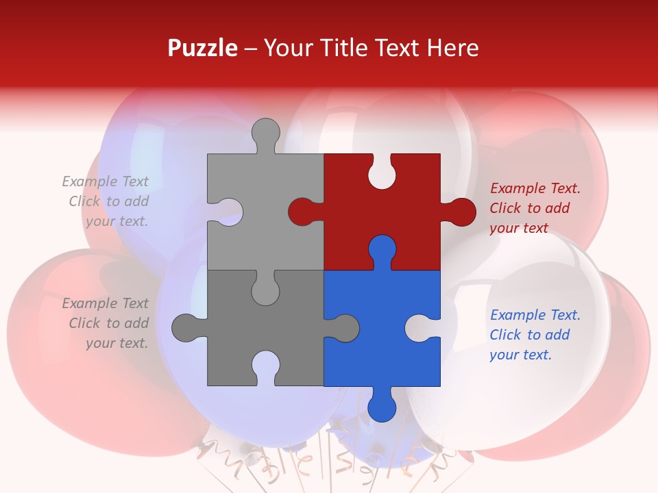 American Occasion Bunch PowerPoint Template