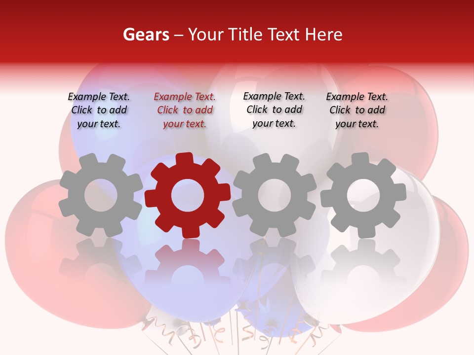 American Occasion Bunch PowerPoint Template