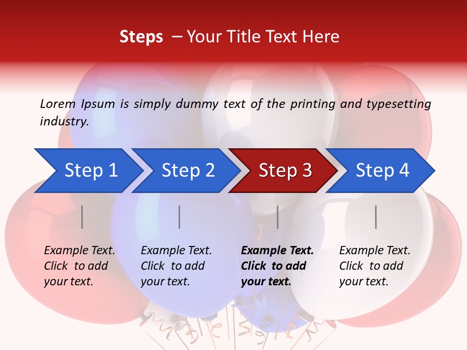 American Occasion Bunch PowerPoint Template