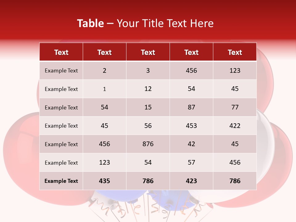 American Occasion Bunch PowerPoint Template