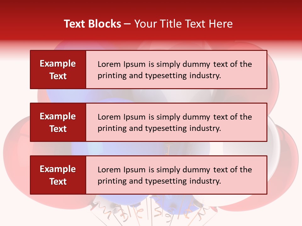 American Occasion Bunch PowerPoint Template