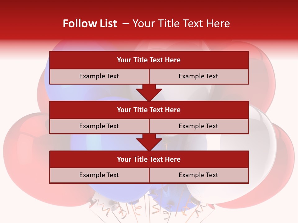 American Occasion Bunch PowerPoint Template