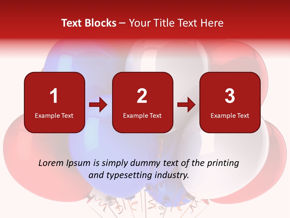 American Occasion Bunch PowerPoint Template