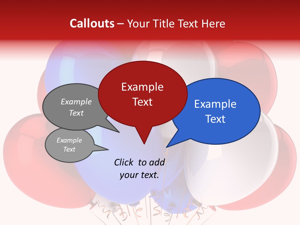 American Occasion Bunch PowerPoint Template