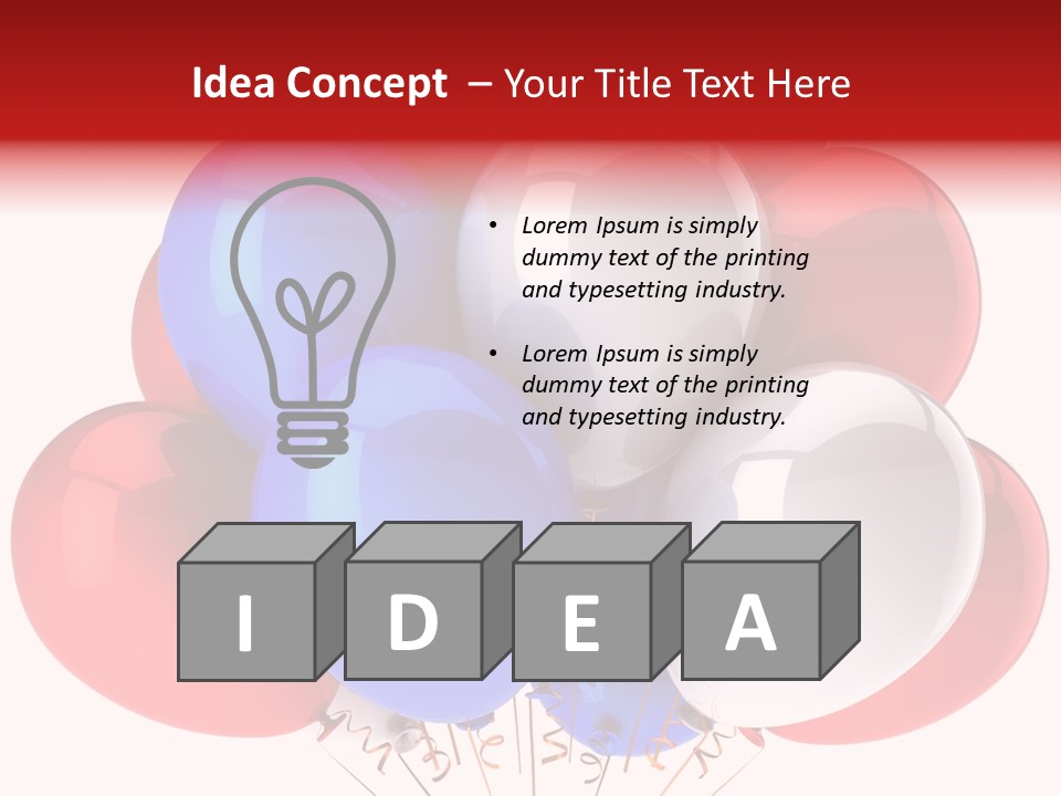 American Occasion Bunch PowerPoint Template