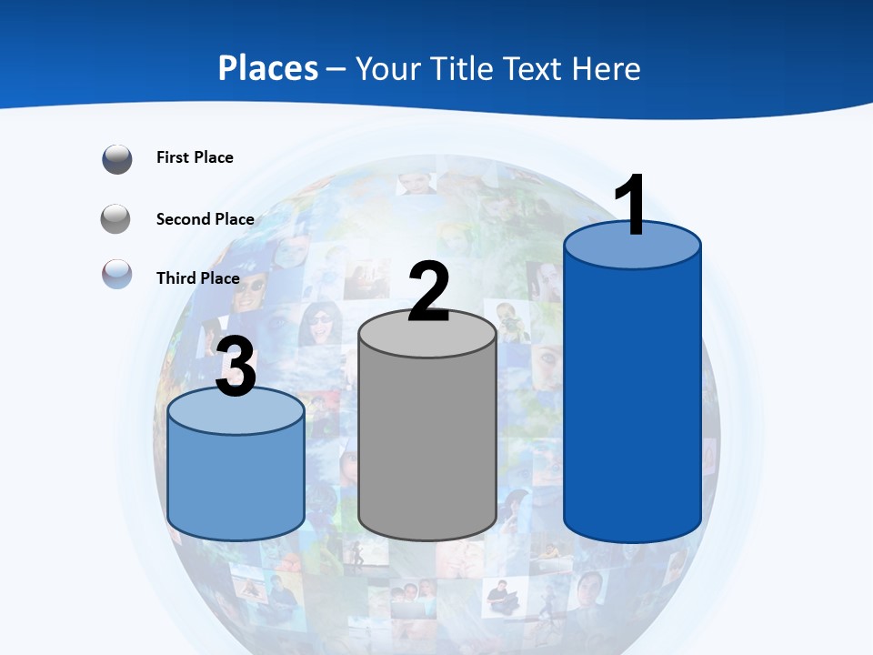 Friends Communication Map PowerPoint Template