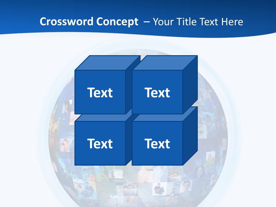 Friends Communication Map PowerPoint Template