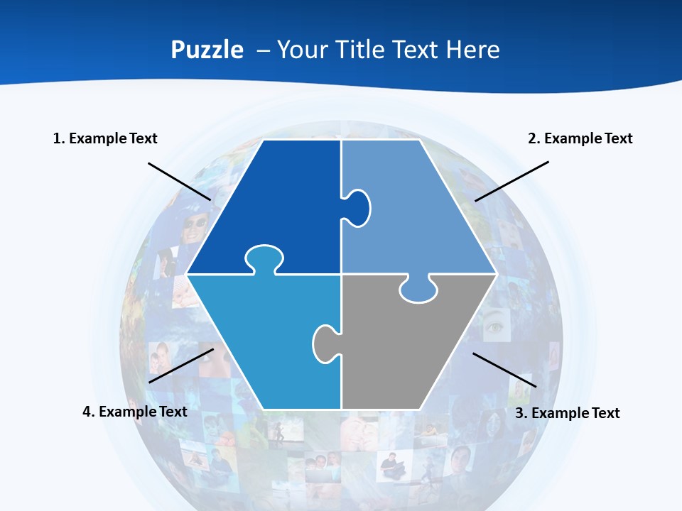 Friends Communication Map PowerPoint Template