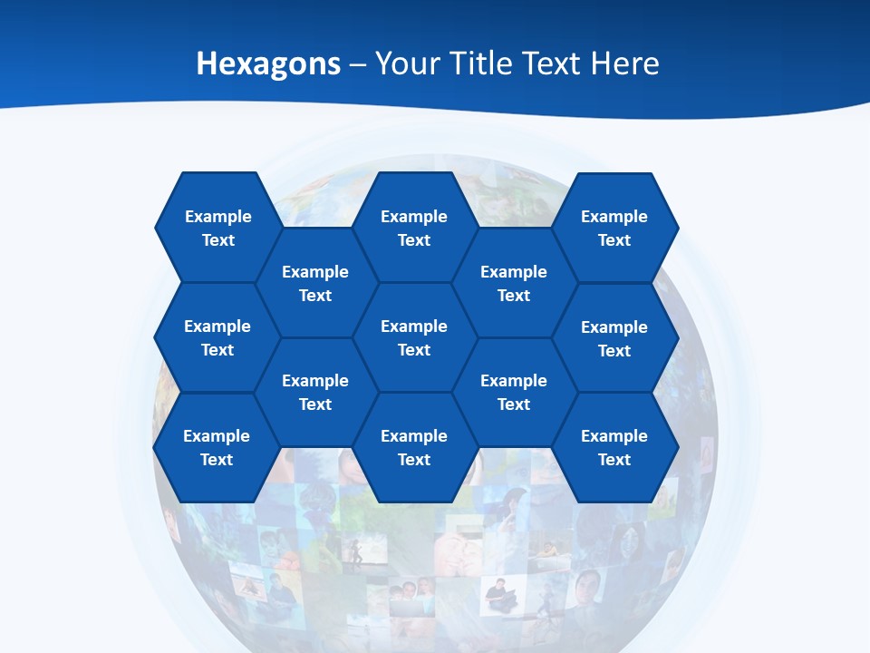 Friends Communication Map PowerPoint Template