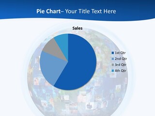 Friends Communication Map PowerPoint Template