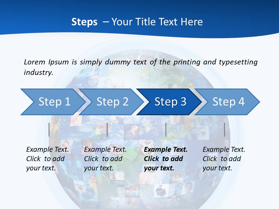Friends Communication Map PowerPoint Template