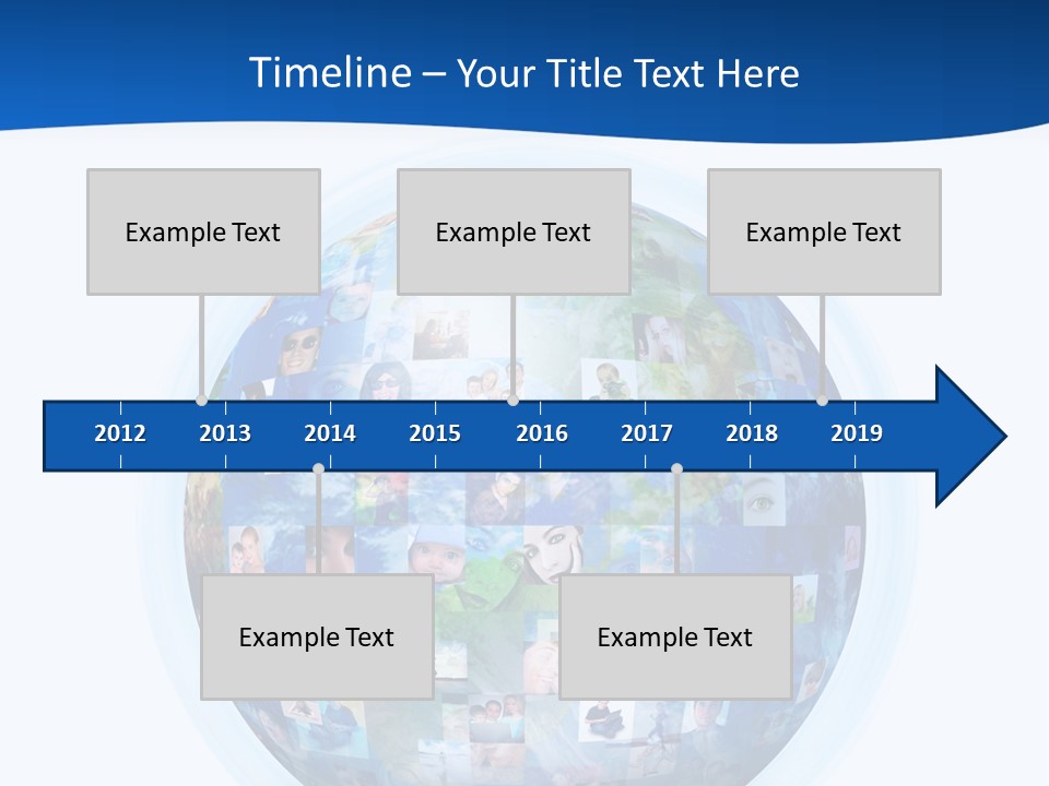 Friends Communication Map PowerPoint Template