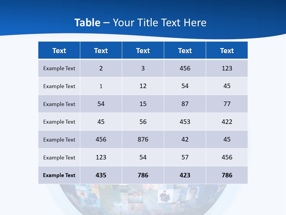 Friends Communication Map PowerPoint Template
