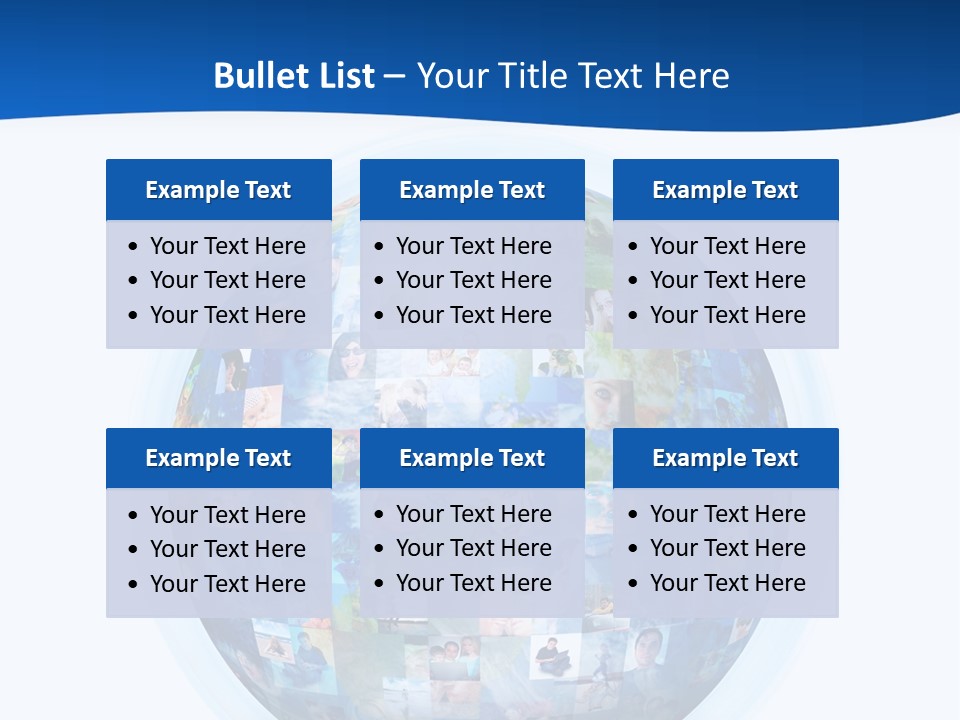 Friends Communication Map PowerPoint Template