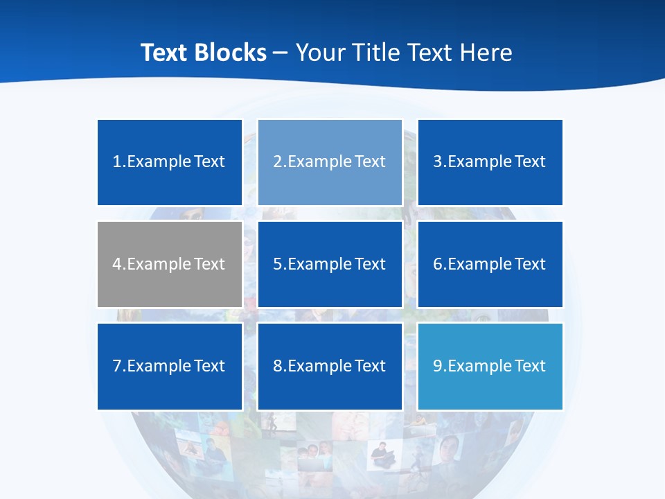 Friends Communication Map PowerPoint Template