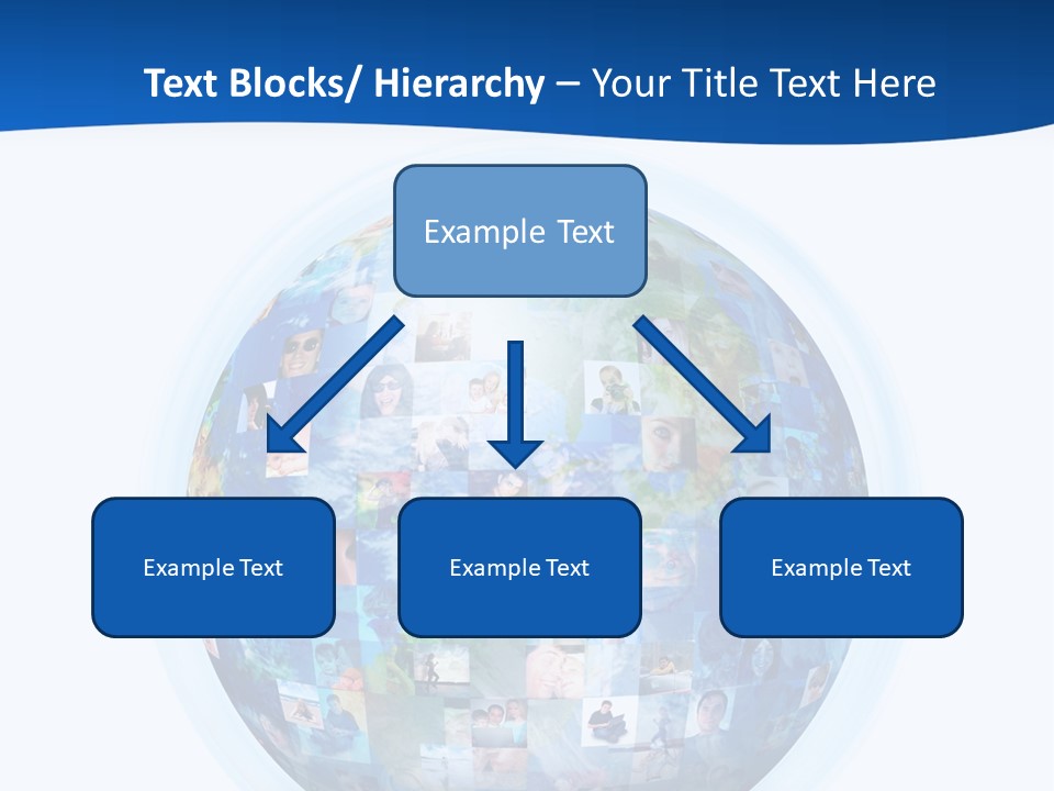 Friends Communication Map PowerPoint Template