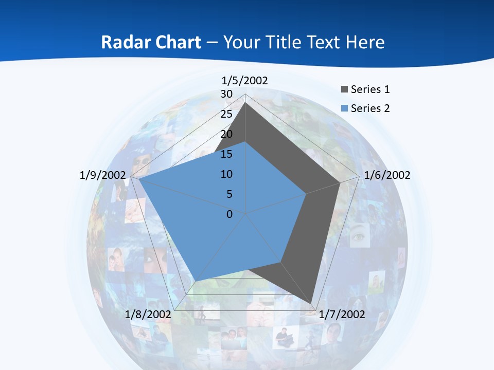 Friends Communication Map PowerPoint Template