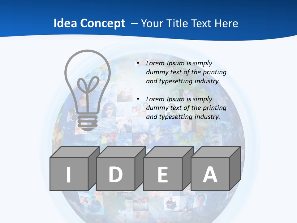 Friends Communication Map PowerPoint Template