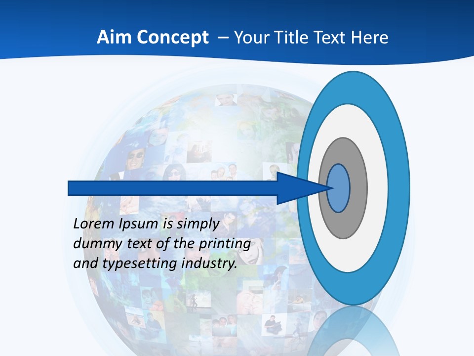 Friends Communication Map PowerPoint Template