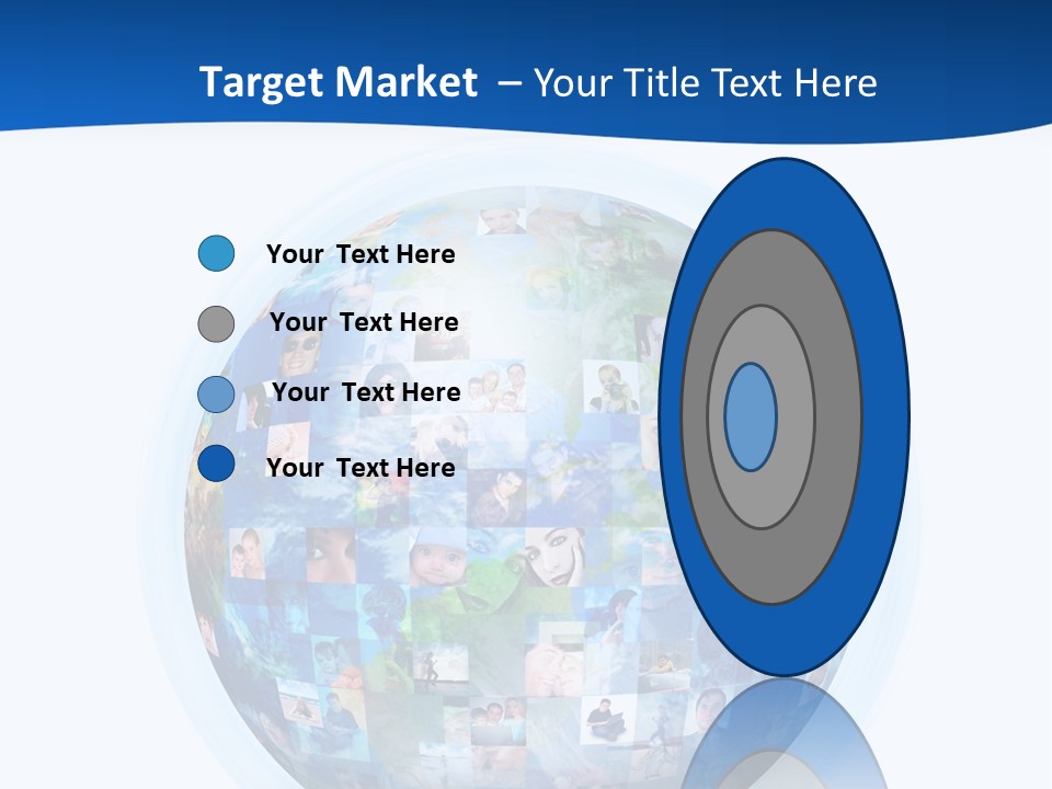 Friends Communication Map PowerPoint Template