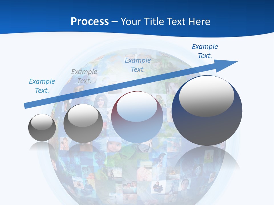 Friends Communication Map PowerPoint Template