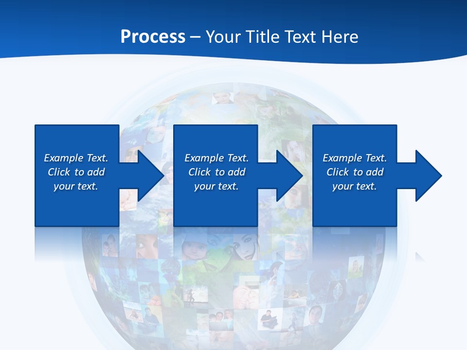 Friends Communication Map PowerPoint Template